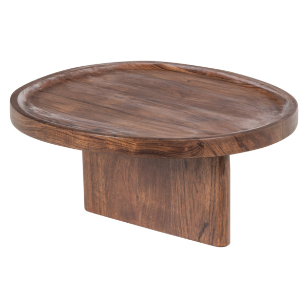 Yuki serveerplank rond acacia hout naturel