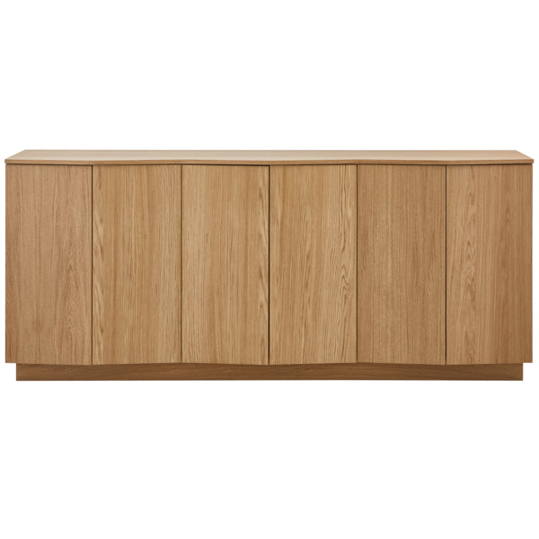 Zuma dressoir 200cm eiken transparant