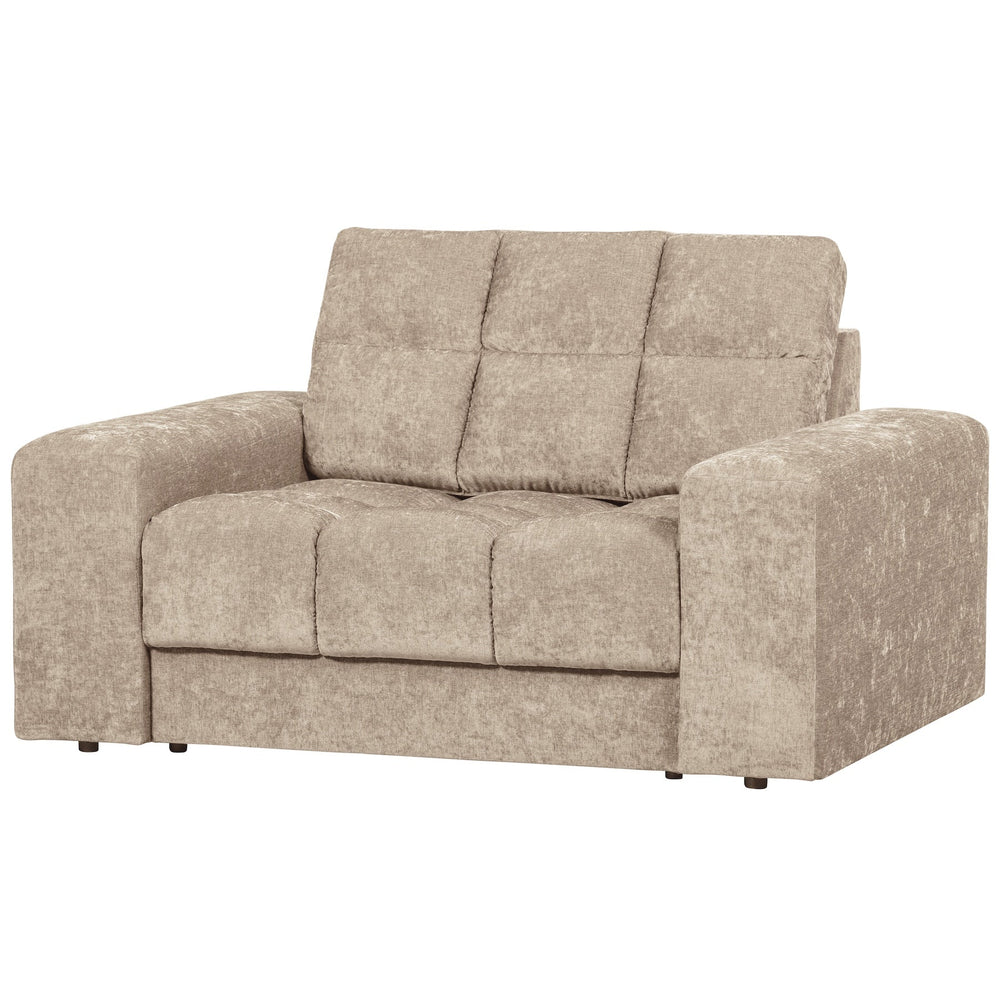 Second date loveseat vintage nougat