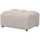 Allure hocker gewebtes natur melange
