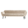 Rocco XL Sofa 230 cm Samt off-white