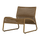 West garden lounge chair honey yellow