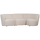 Coco 3-sitzer abgerundet rechts bouclé creme