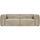 Bean 3,5-sitzer sofa structure velvet buttermilk
