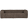 Bean 3,5-sitzer sofa gerippter stoff mud