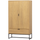 Silas 2-doors cabinet oak decor