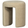 Charlie upholstered stool natural