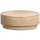 Pearl XL hocker butter melange