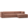 Bean ecksofa rechts terra melange