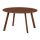 Fer garden side table ø70 cm metal dark brown