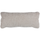 Bean kussen grove melange stof naturel