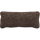 Bean cushion brown melange