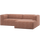 Bean chaise longue sofa rechts terra melange