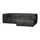 Bean chaise longue sofa rechts eco-leder schwarz