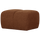 Mojo poef 45x84x64 cm bouclé roestbruin melange