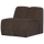 Mojo 1-seater element rib fabric brown