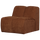 Mojo 1-seater element rib fabric rust brown
