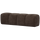 Mojo eetbankje 164 cm ribstof bruin