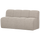 Mojo essbank 164 cm mit rückenlehne bouclé beige melange