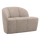 Mojo 2-seater bench left woolly dark sand