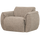 Baggy drehsessel webstoff braun melange