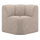 Mojo corner dining bench with backrest woolly dark sand