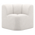 Mojo corner dining bench with backrest woolly ecru