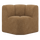 Mojo corner dining bench with backrest woolly honey yellow