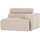Novi 1-seater element right arm bouclé natural
