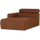 Novi chaise longue element arm links bouclé terra