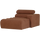 Novi chaise longue element arm rechts bouclé terra