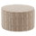 Sarli pouf low chenille natural/beige