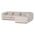 Brenvo corner sofa right structure velvet sand