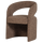 Lanor esszimmerstuhl klobiger bouclé braun