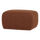 Mojo Base pouf bouclé rust brown melange