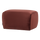 Mojo Base pouf velvet chestnut brown