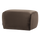Mojo Base pouf velvet brown