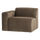 Mojo Base 1-seater element arm left velvet taupe