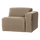 Mojo Base 1-seater element arm right velvet khaki