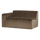 Mojo Base 1,5-sitzer-element arm links samt taupe