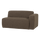 Mojo Base 1,5-seater element arm right bouclé brown