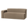 Mojo Base 2-Sitzer element arm links samt khaki