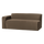 Mojo Base 2-Sitzer element arm links samt taupe