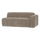Mojo Base 2-zits element arm rechts rib donkerzand