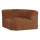 Mojo Base corner element round woolly rust brown
