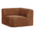 Mojo Base corner element straight woolly rust brown