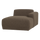 Mojo Base chaise longue element rechts bouclé braun