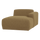 Mojo Base chaise longue element rechts bouclé gelbraun