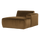 Mojo Base chaise longue element rechts samt honinggelb
