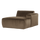 Mojo Base chaise longue element rechts samt taupe